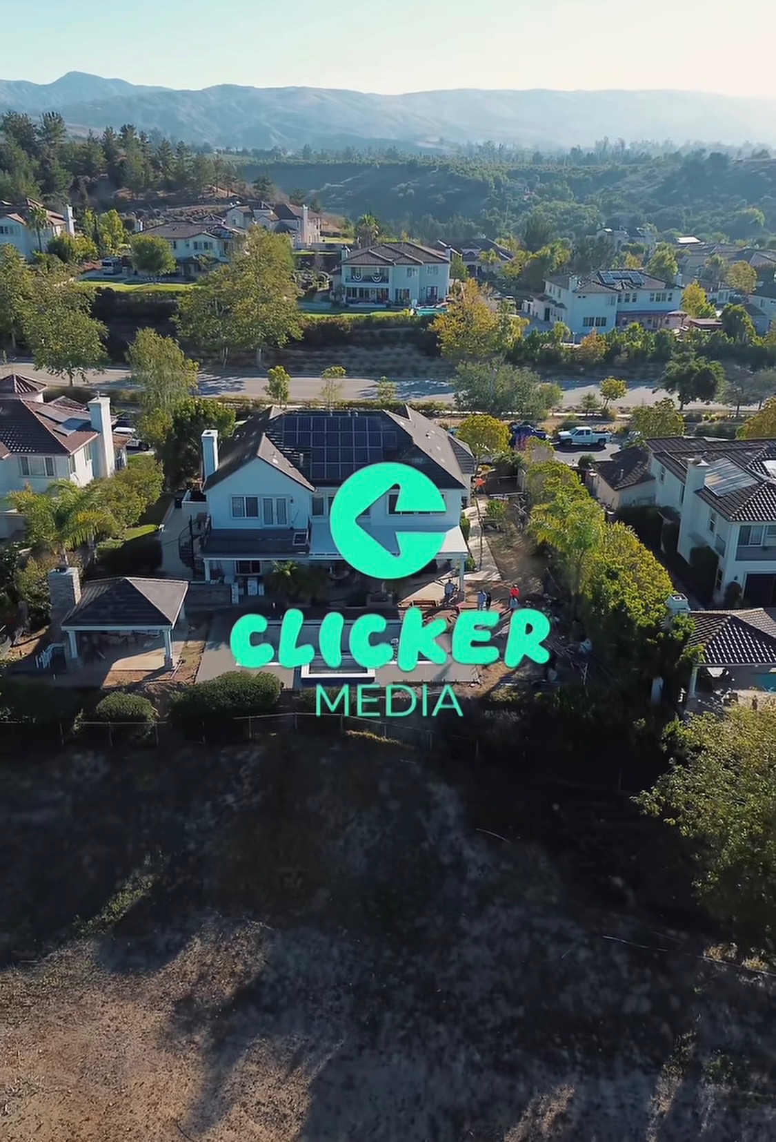 Clicker Media filming contractors on a Southern California job site